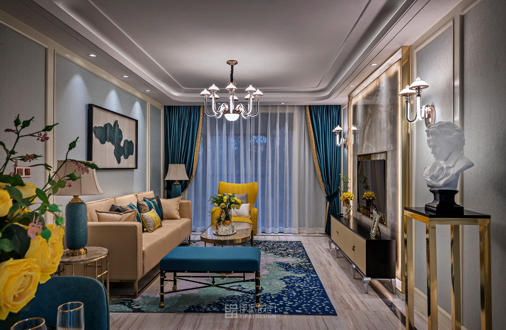 常德丨現(xiàn)代自然風樣板間設計