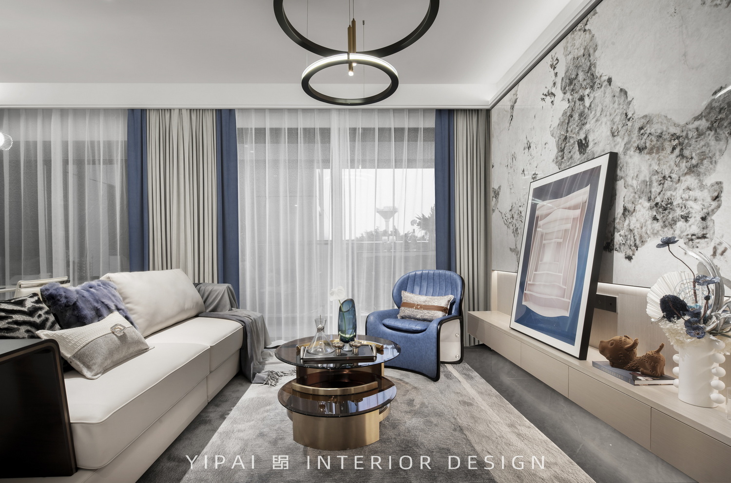 深圳·和榮西灣丨藍調樣板房